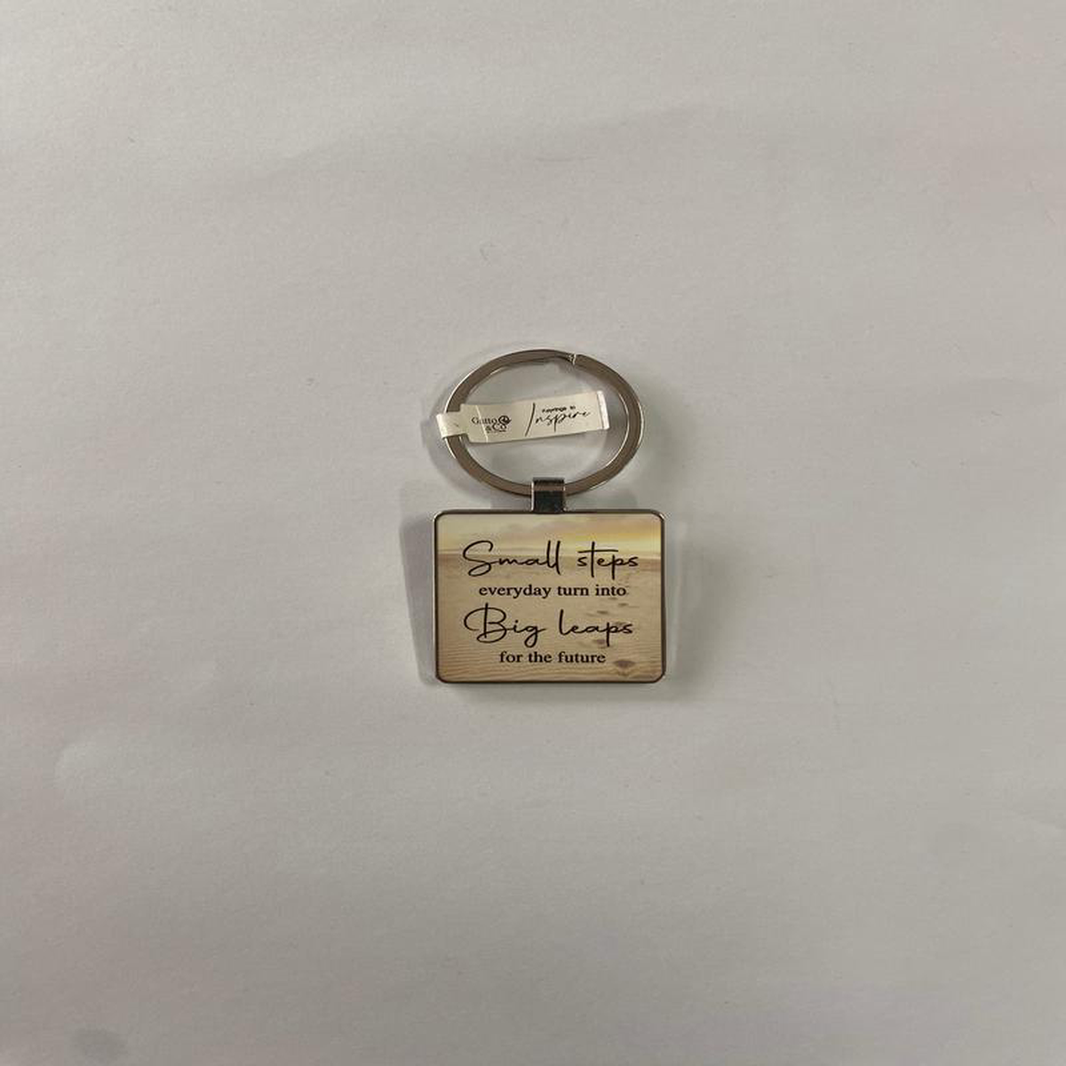 KEYRING TO INSPIRE SMALL STEPS