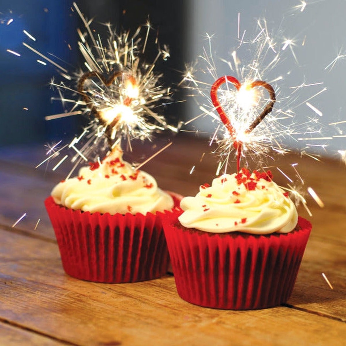 Mini Heart Sparklers