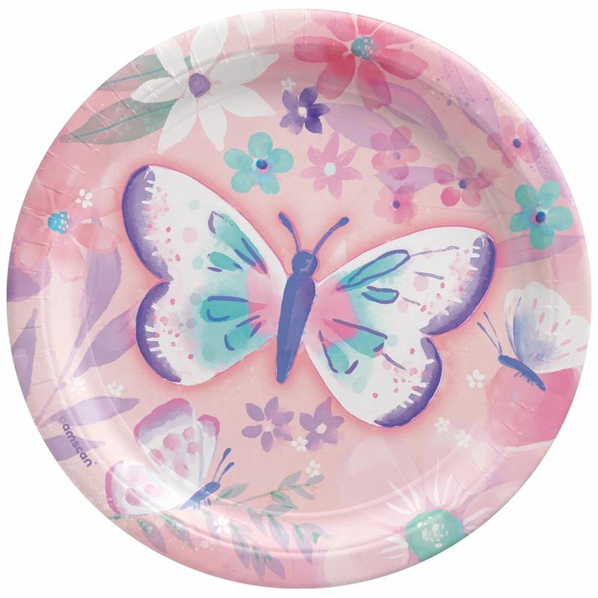 PLATE 78243 Round FLUTTER