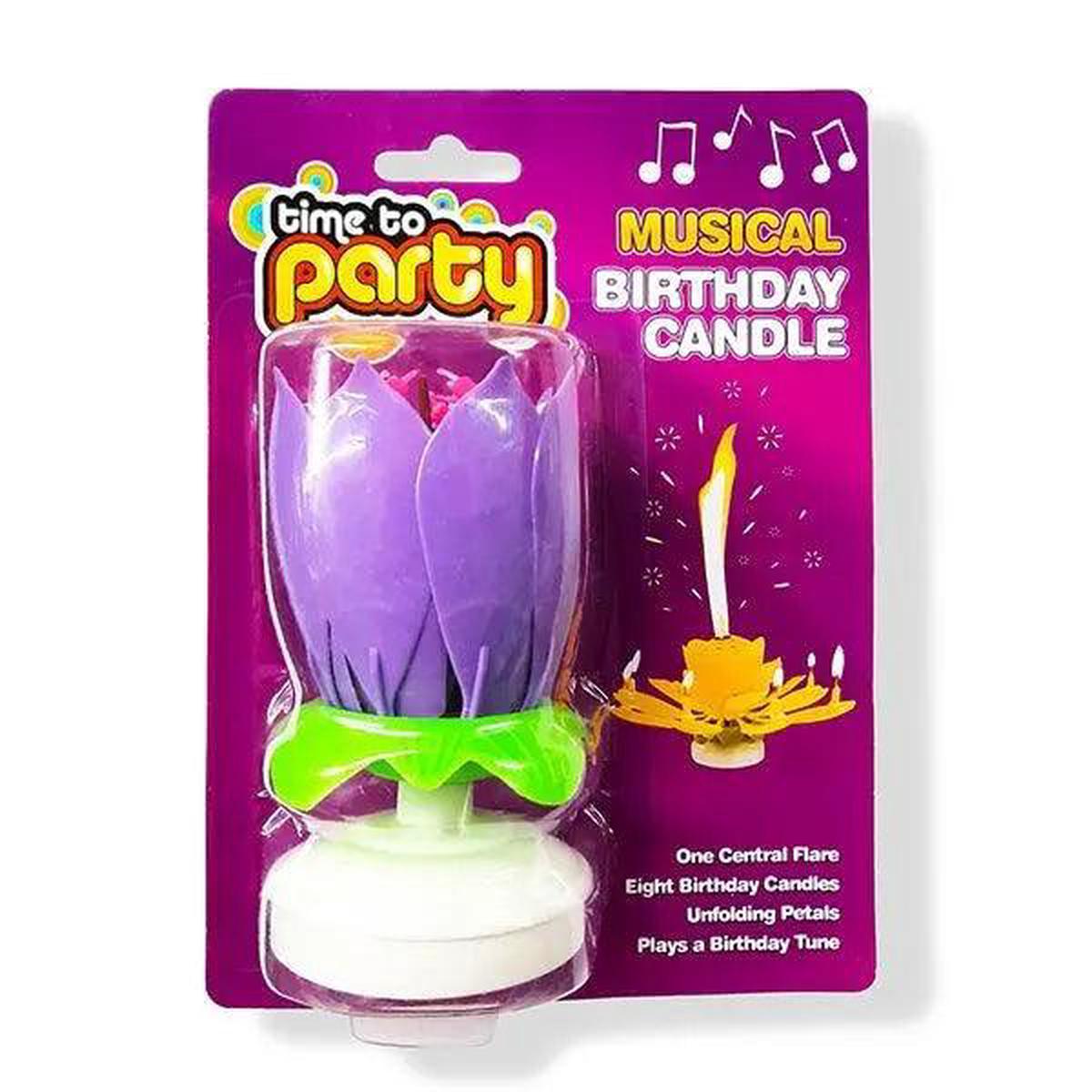 Musical Candle Single Pcs