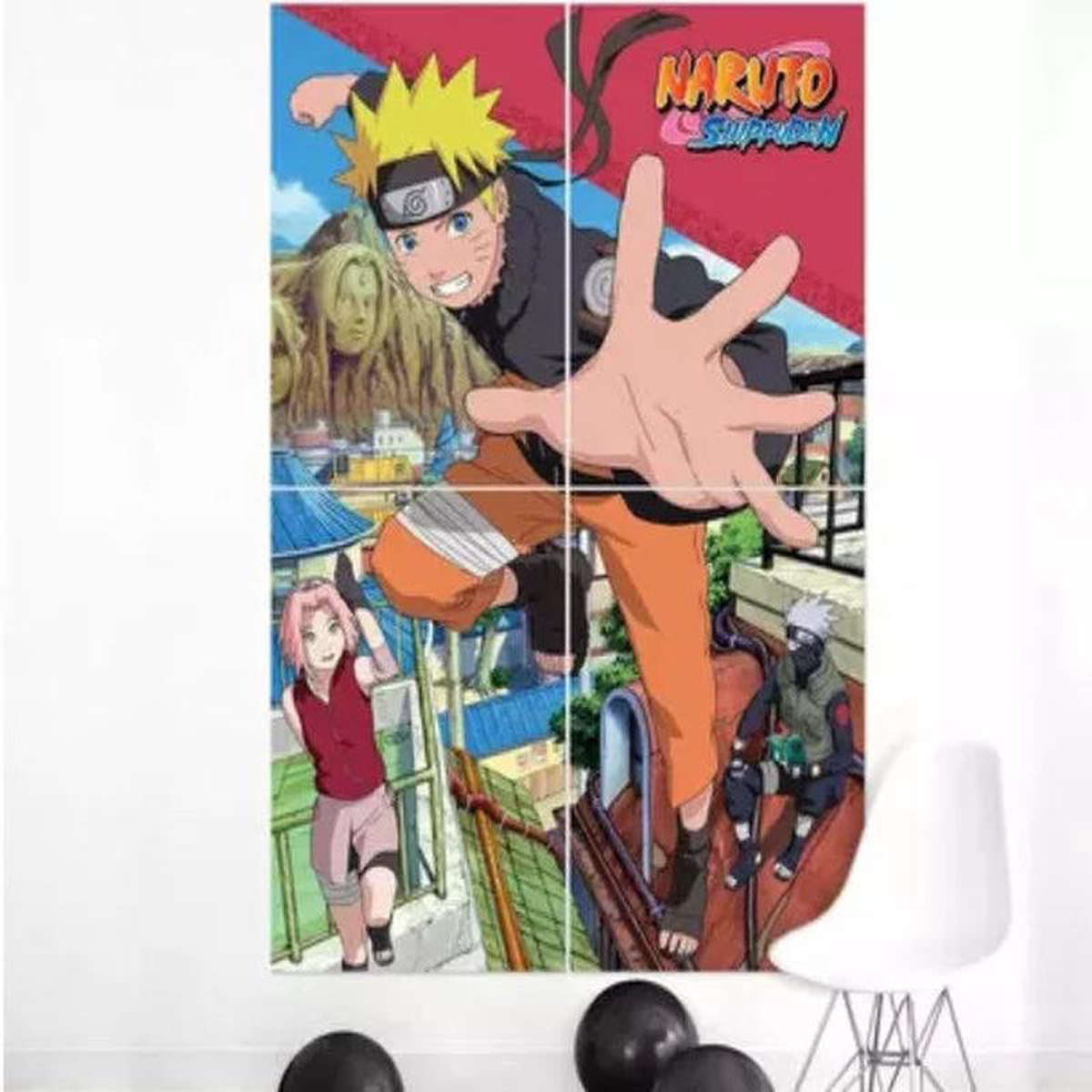 Naruto Backdrop y Photo Props