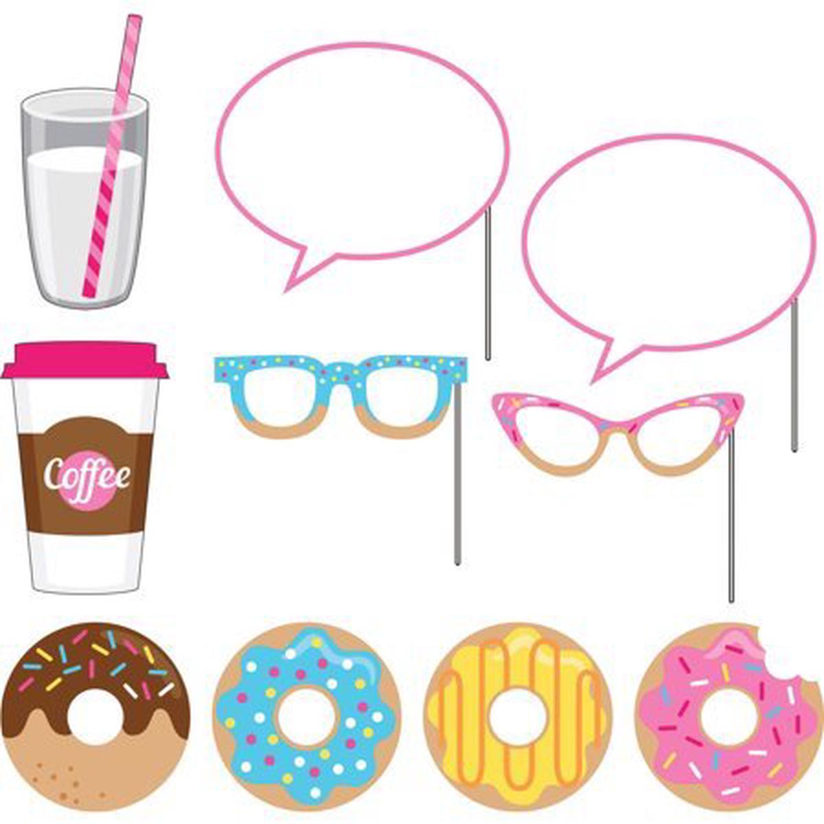 Donut Time Photo Props 10ct - Creative Converting