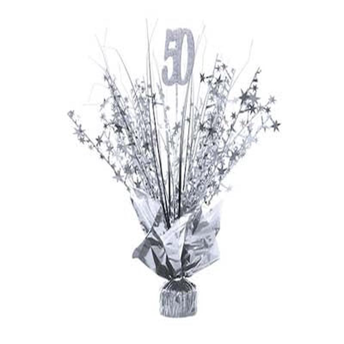 TABLE CENTREPIECE SILVER 50TH