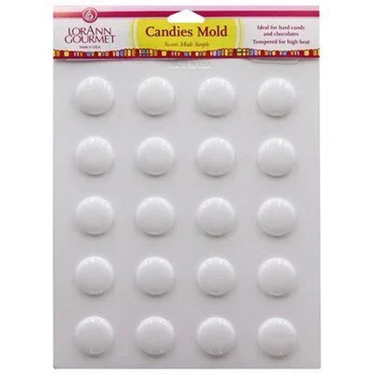 LorAnn Candy Discs Pieces Sheet Mold | 1ct