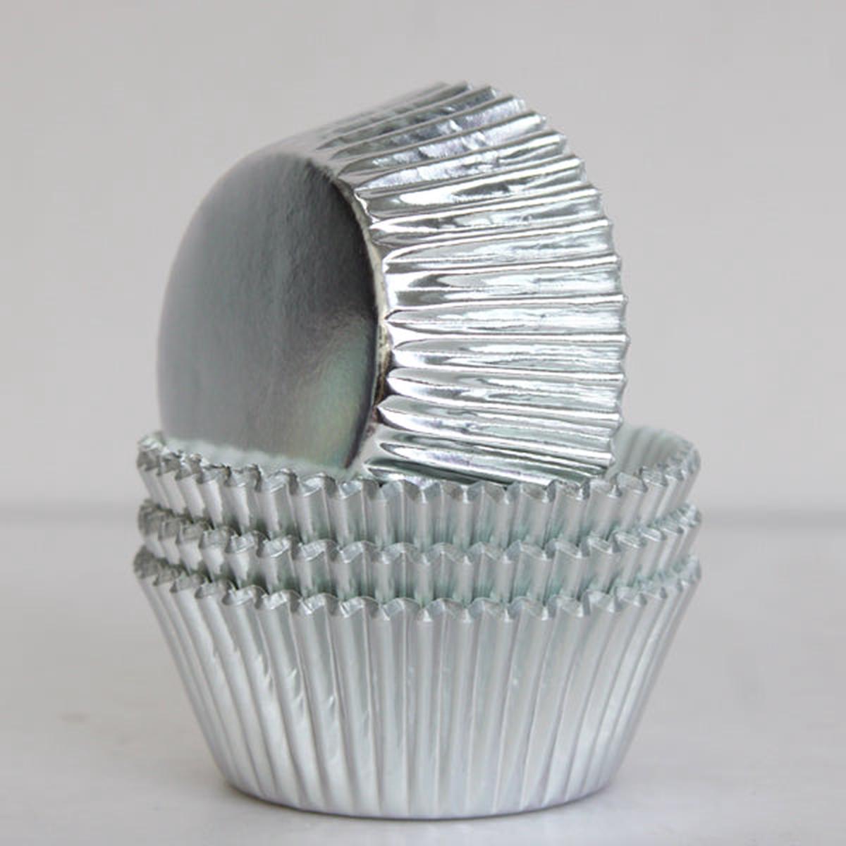 Cup Cake Lines Silver