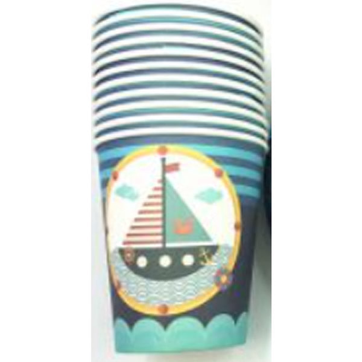 Nautical Paper Cups