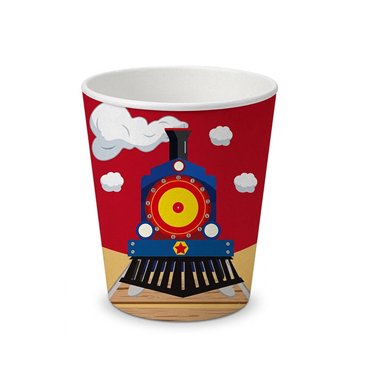 Train Paper Cups