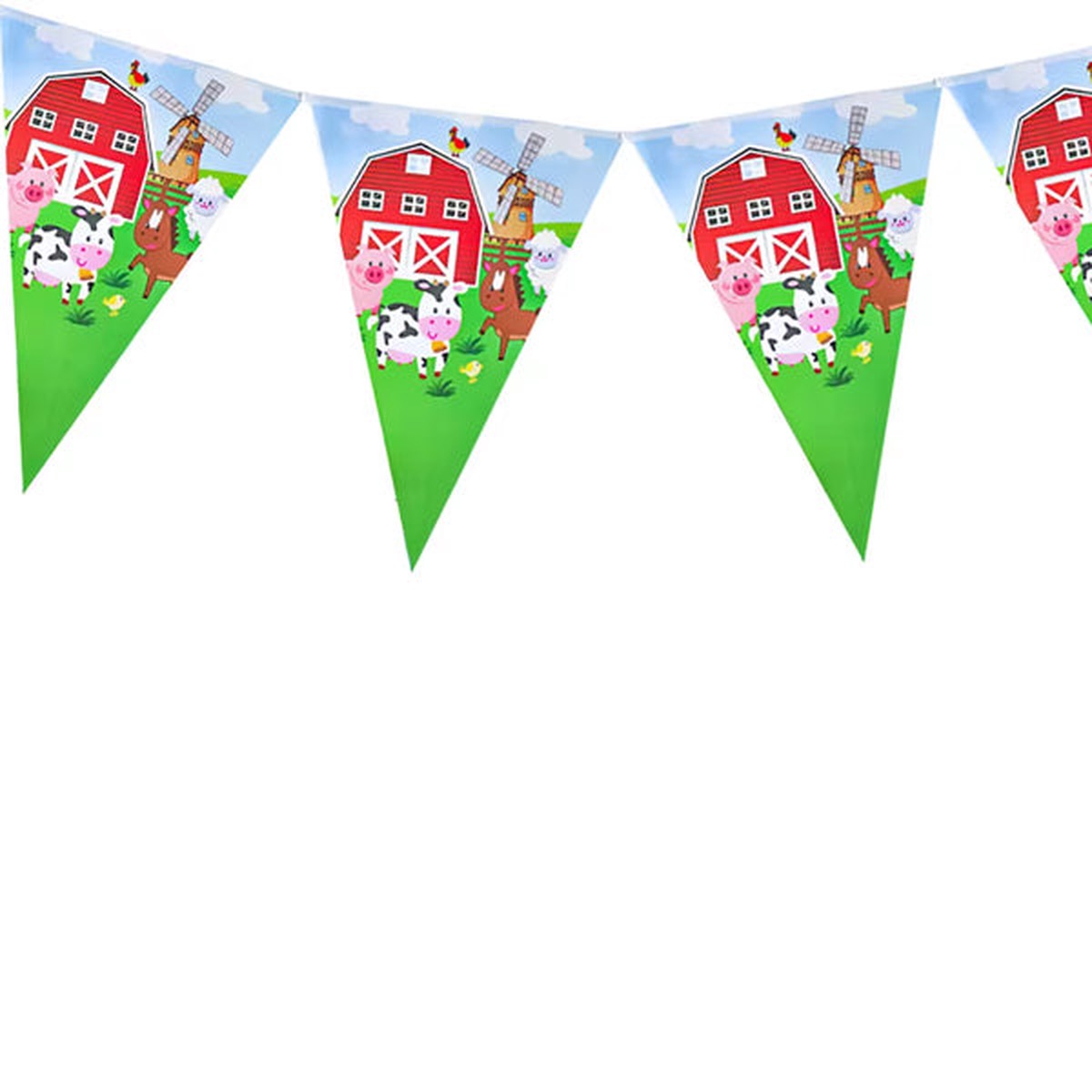 Farm Theme Flag Bunting