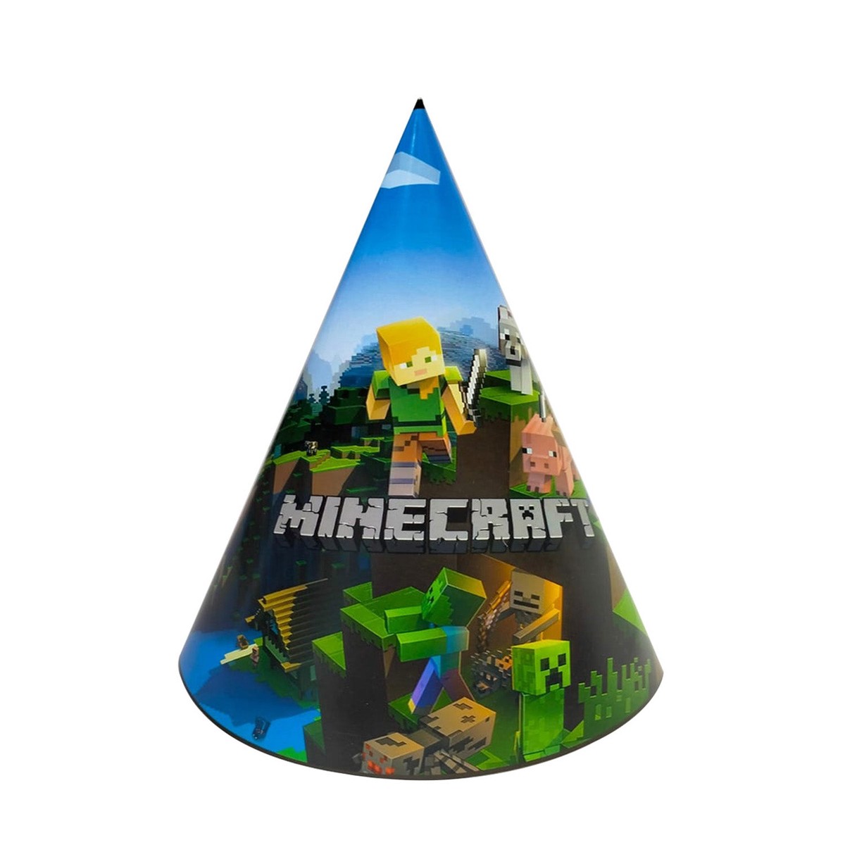 Minecraft Paper Hat