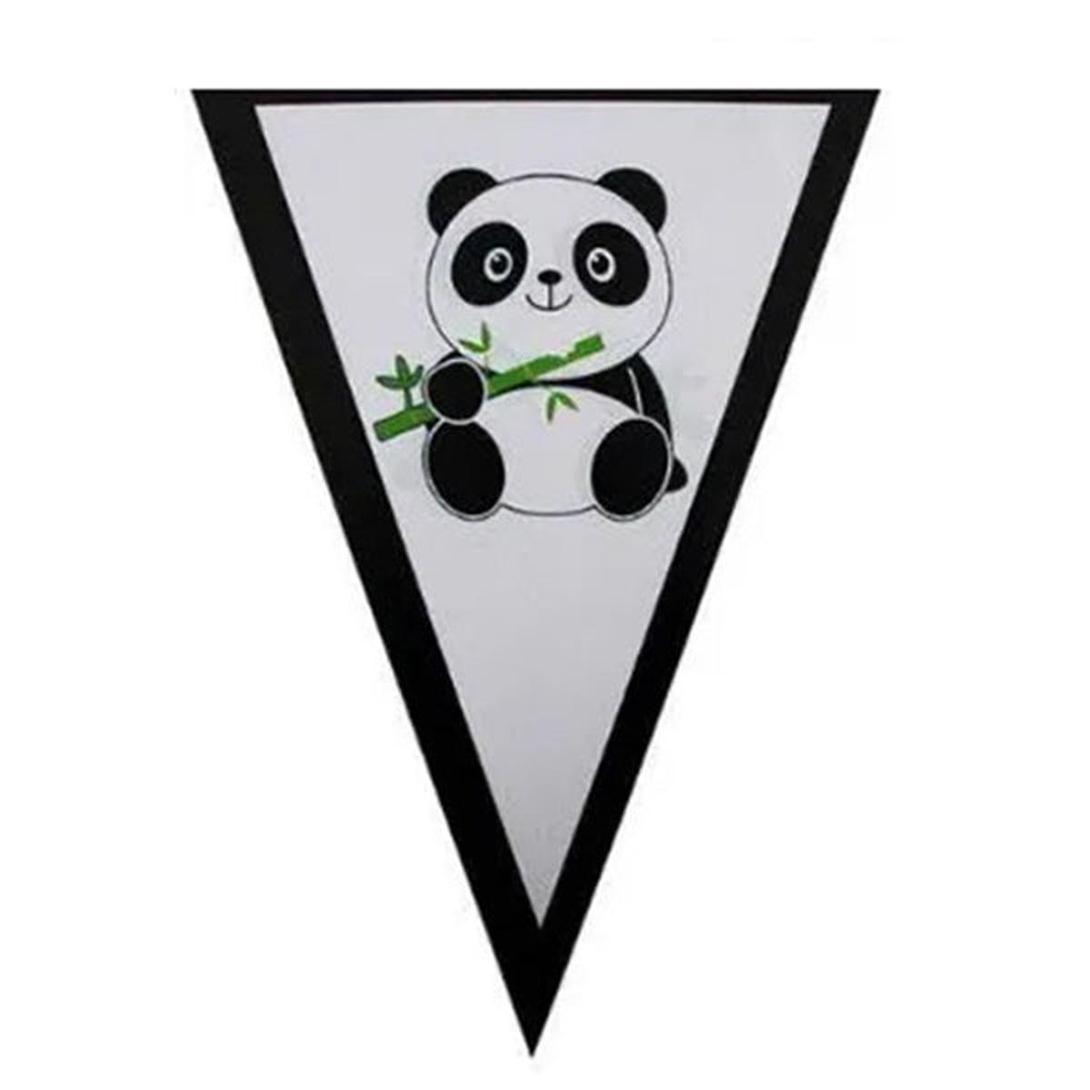 Panda Theme Flag Bunting