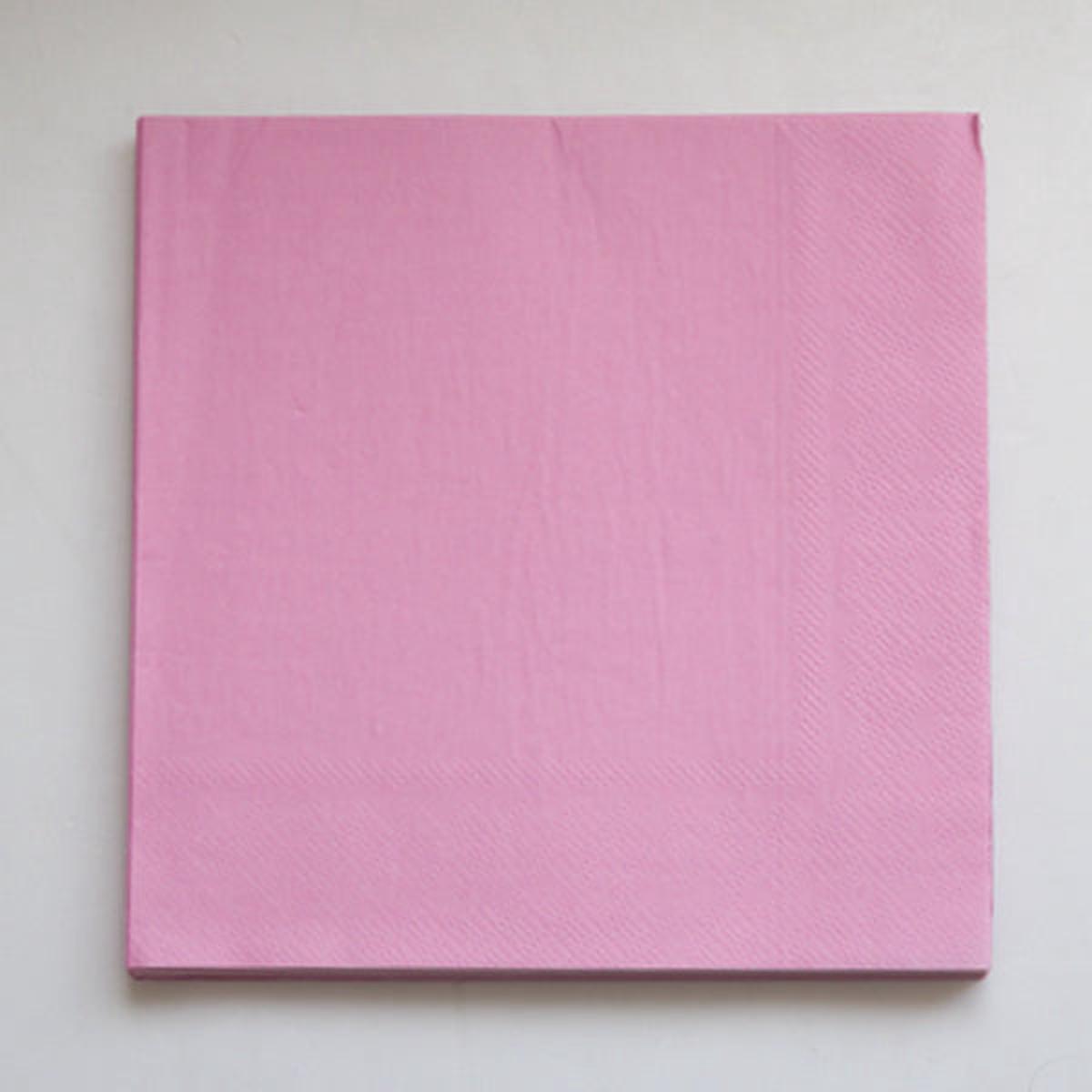 Pink Paper Napkins