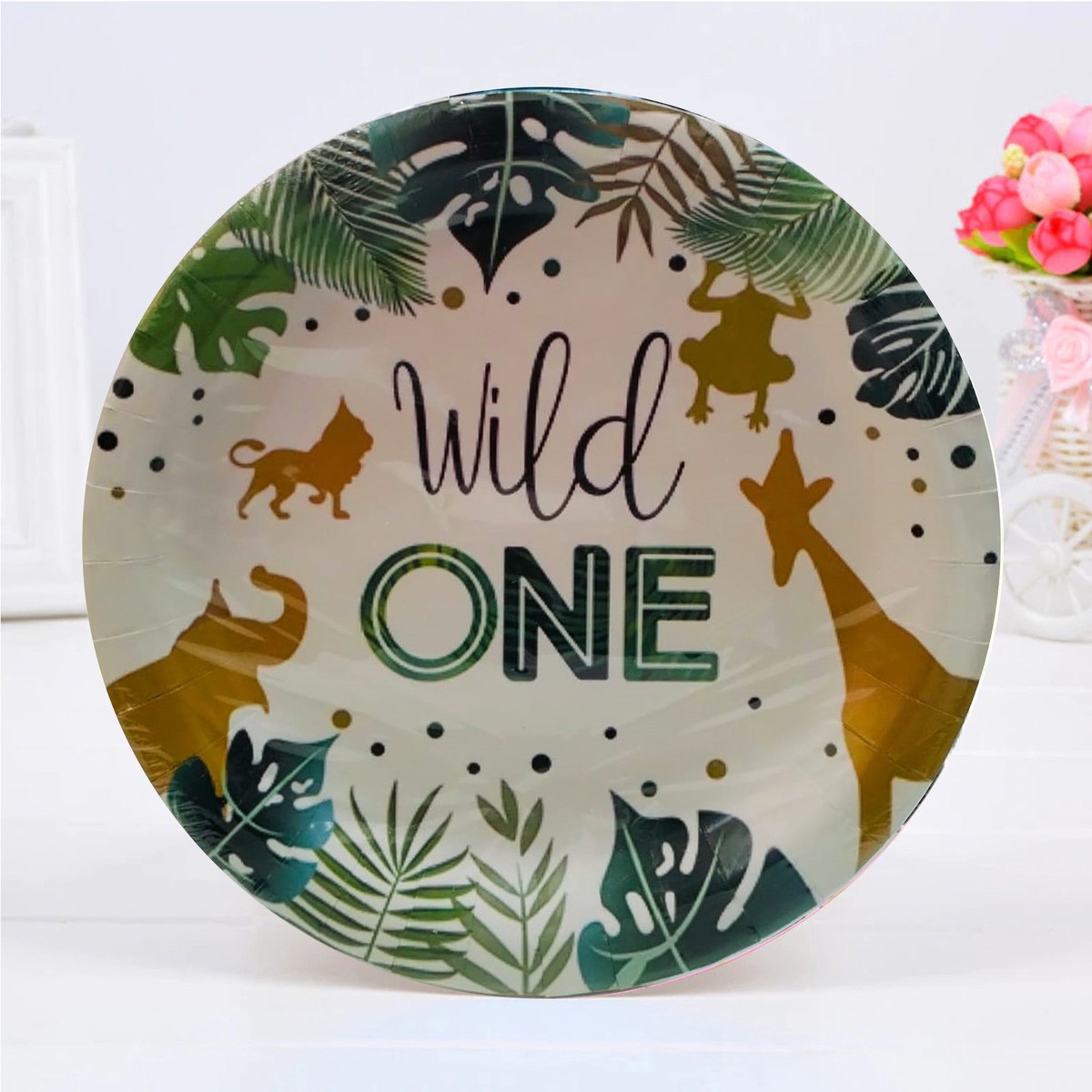 Wild One Theme Paper Plate