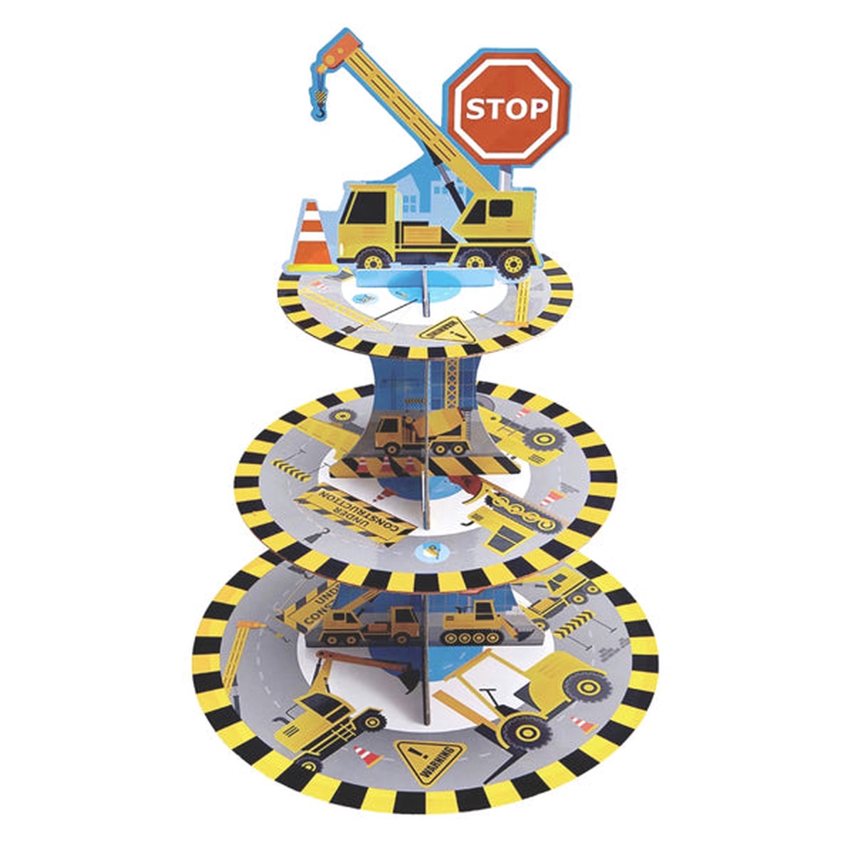 Construction Cupcake Stand