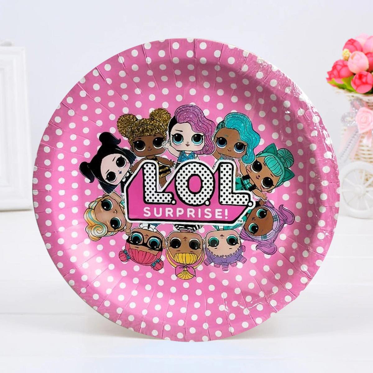 LOL Surprise Theme Plate