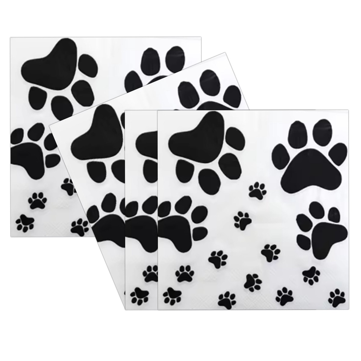 Paw Print Theme Napkins