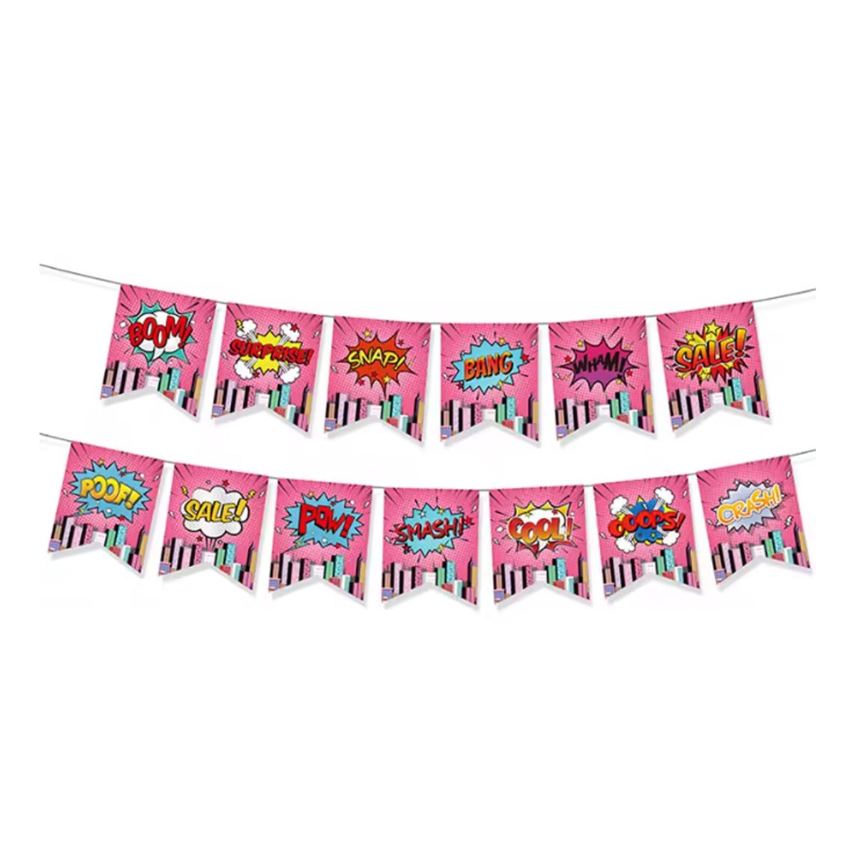 Superhero Theme Banner
