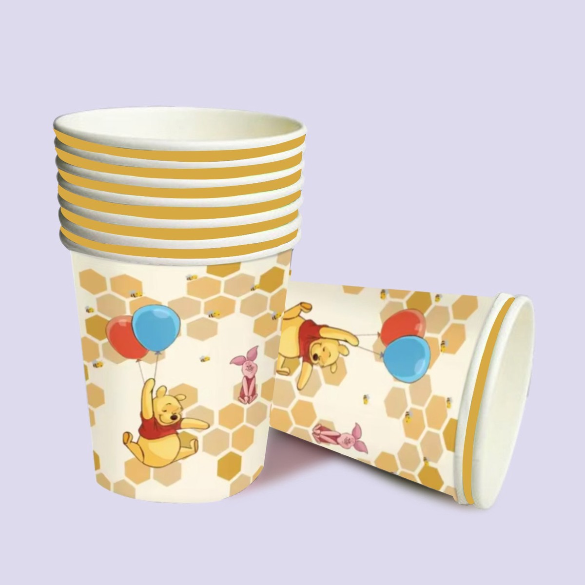 Winnie The Pooh Theme Paper Cup
