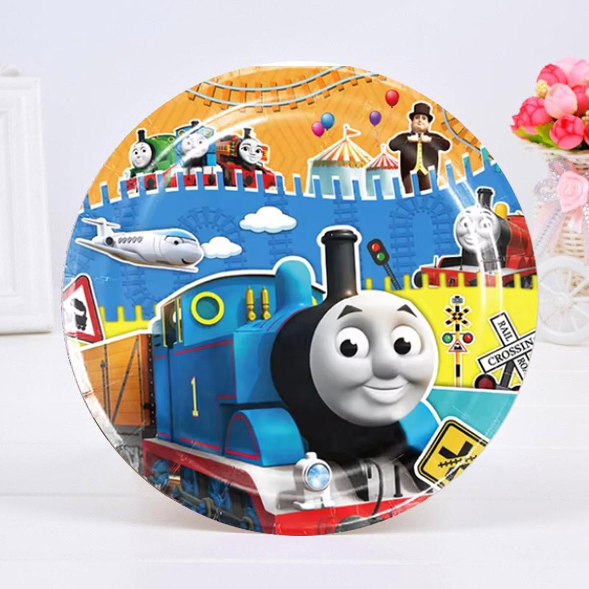 Thomas Theme Paper Plate