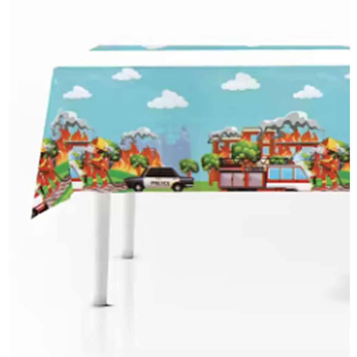 Fire Truck Table Cover