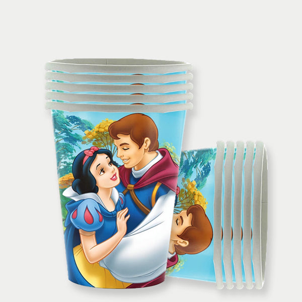 Snow White Theme Paper Cups