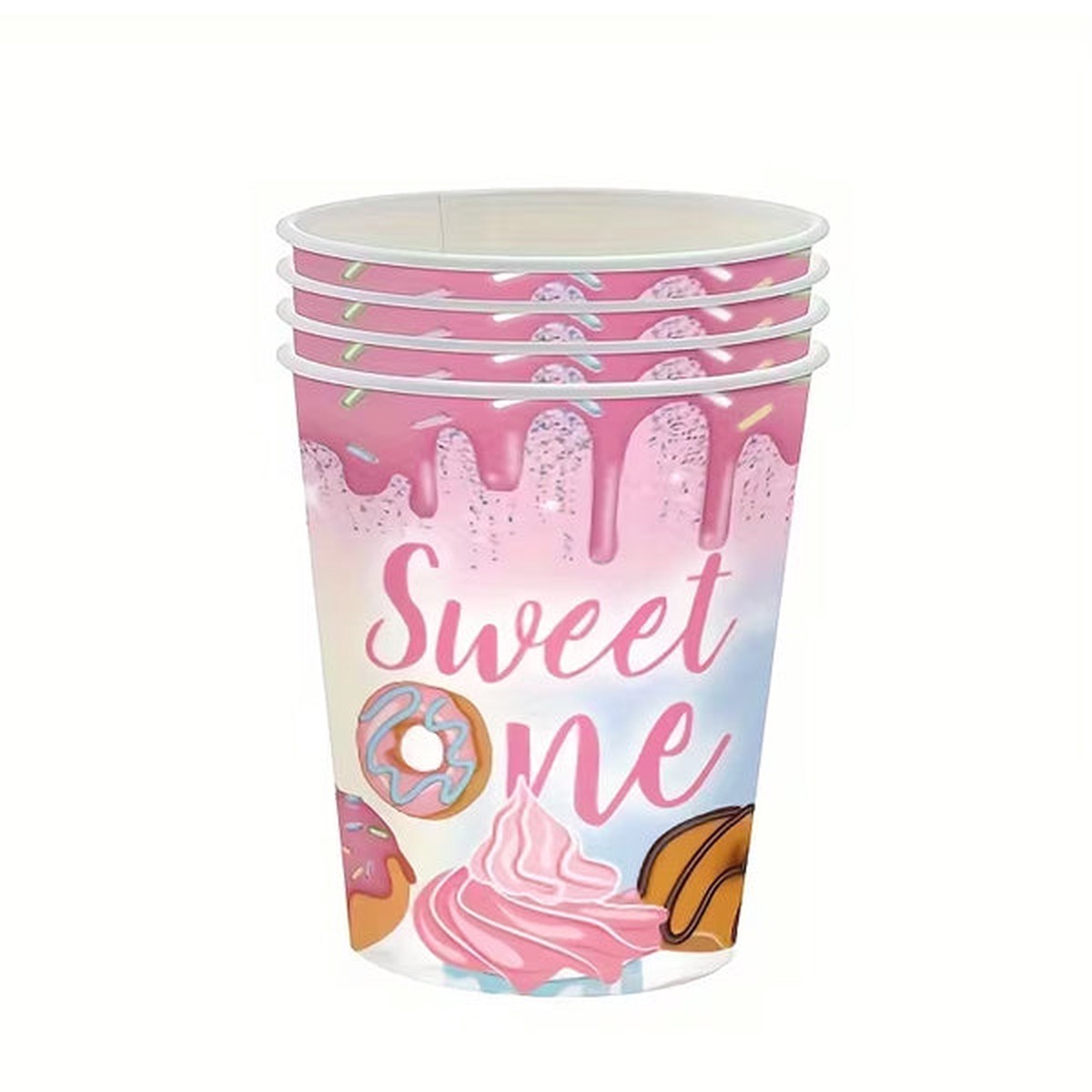 Sweet One Paper Cups