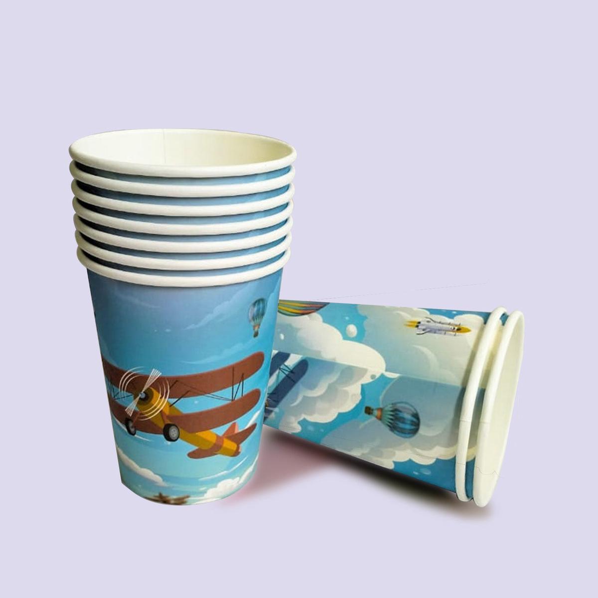 Airplane Paper Cups