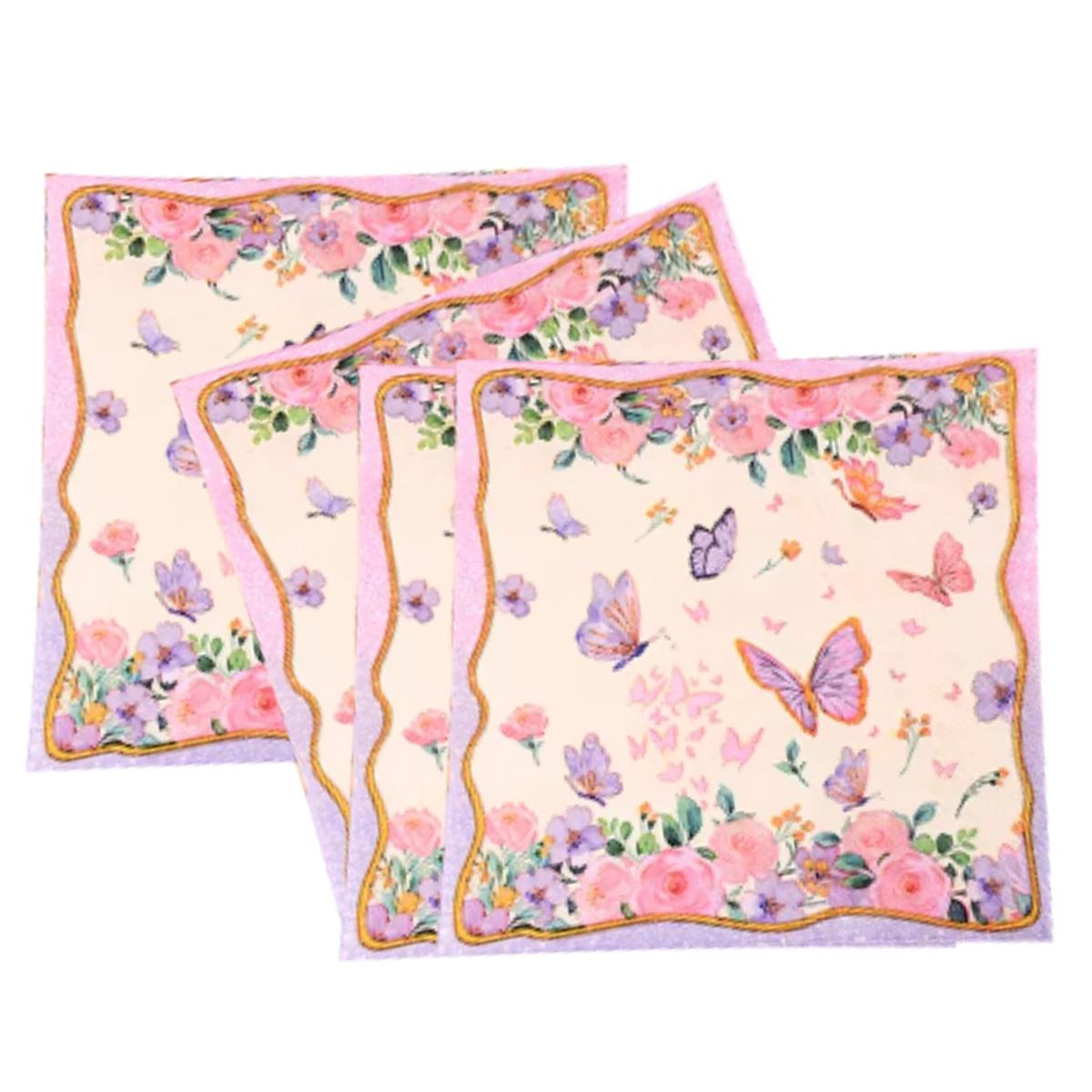 Butterfly Theme Napkin