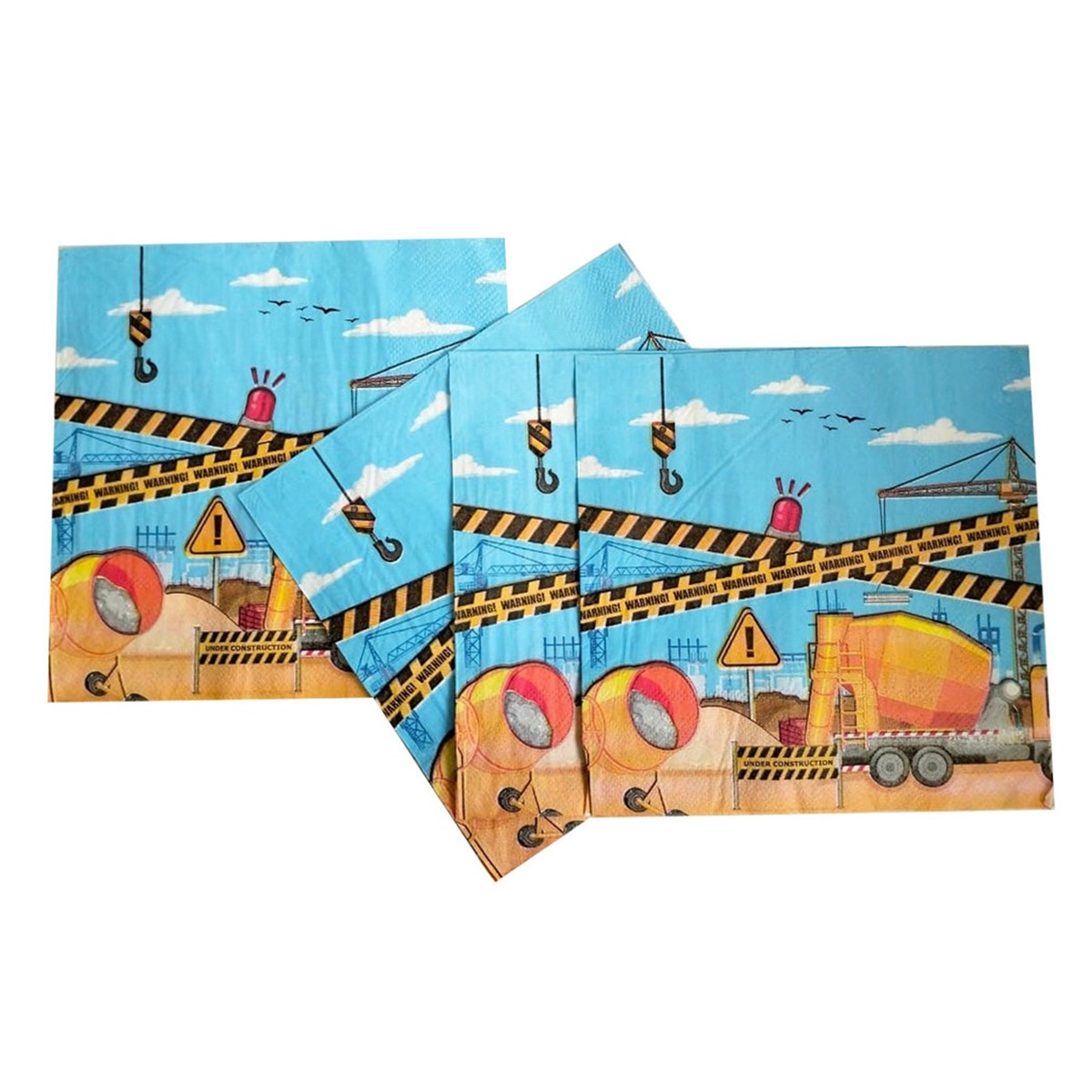 Construction Paper Napkins