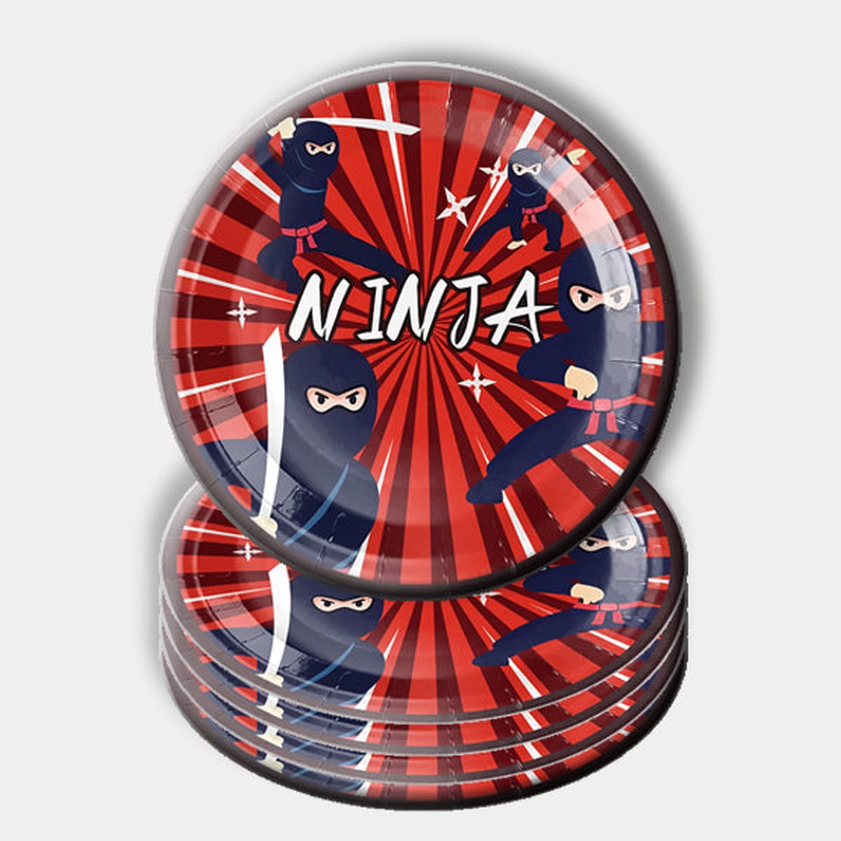Ninja Paper Plates