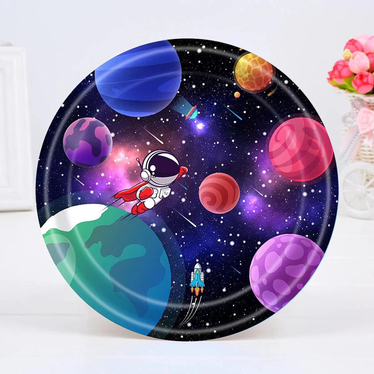 Space Paper Plates 9"