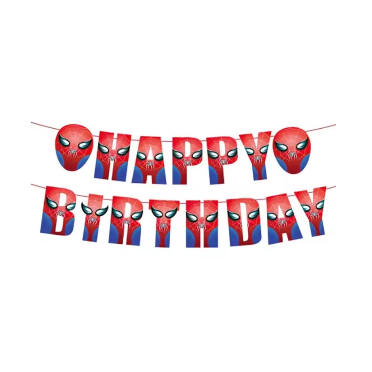 Spider Man Theme Banner