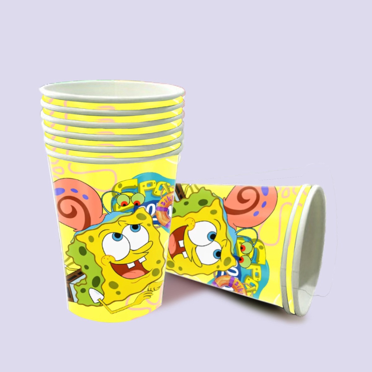 Sponge Bob Them Paper Cup