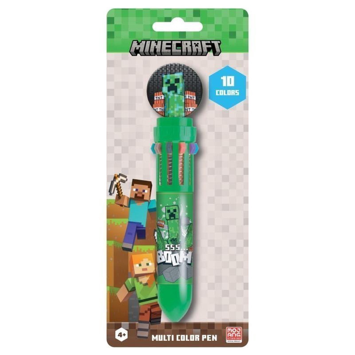 Minecraft pero 10-barevn