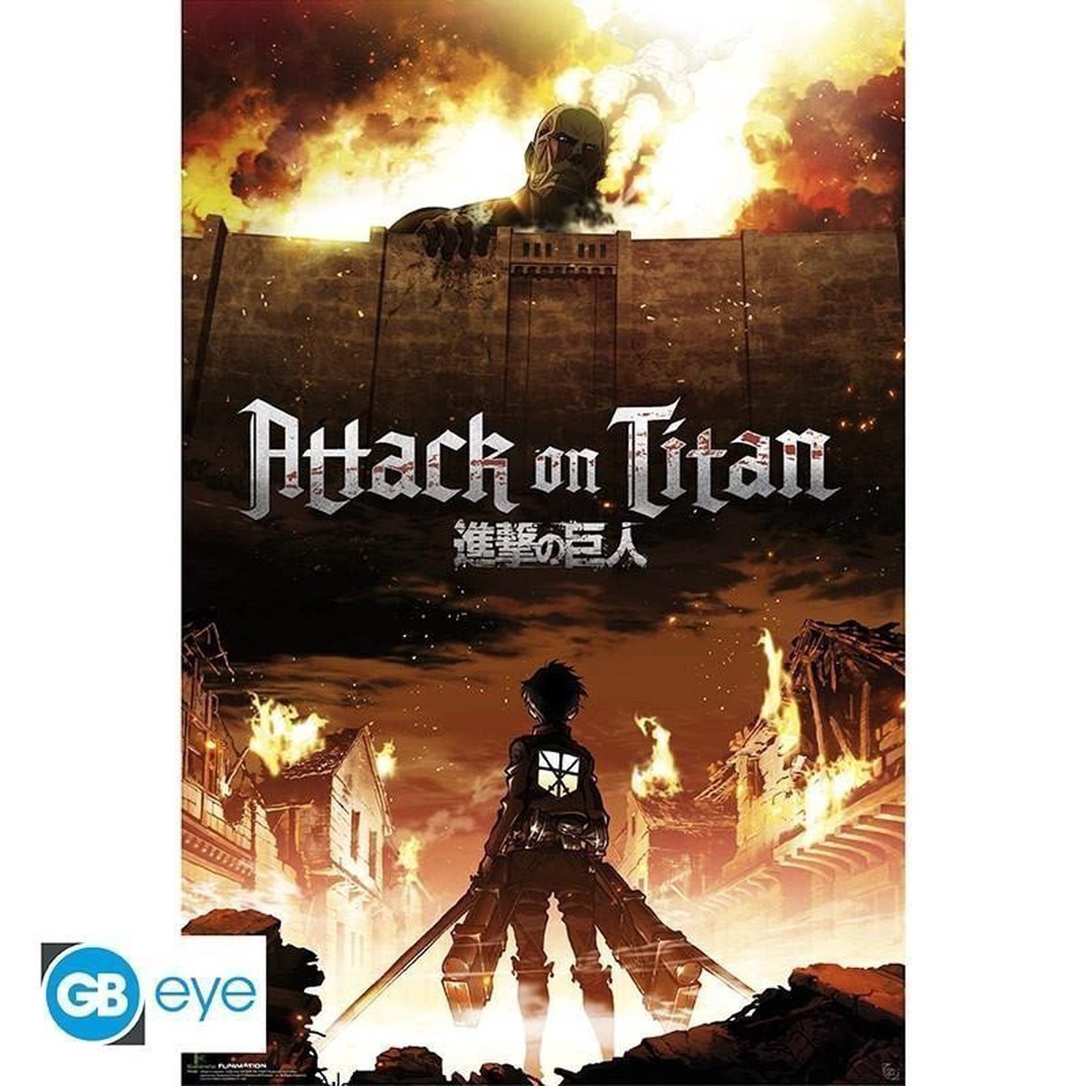 Attack on Titan Plakt Maxi 91,5 x 61 cm