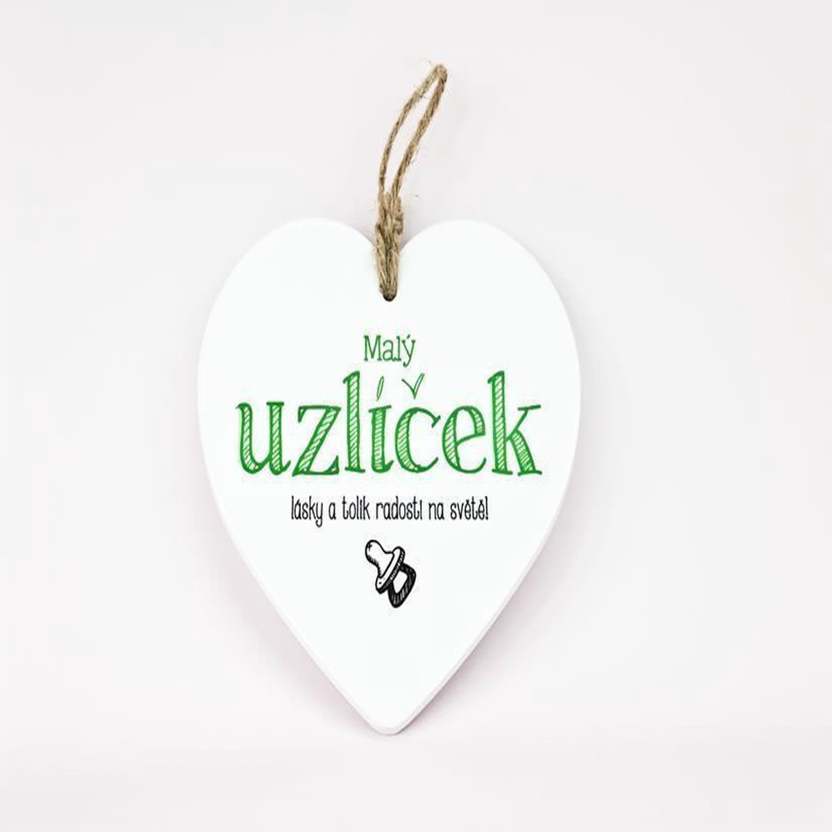 Keramick srdce Miminko