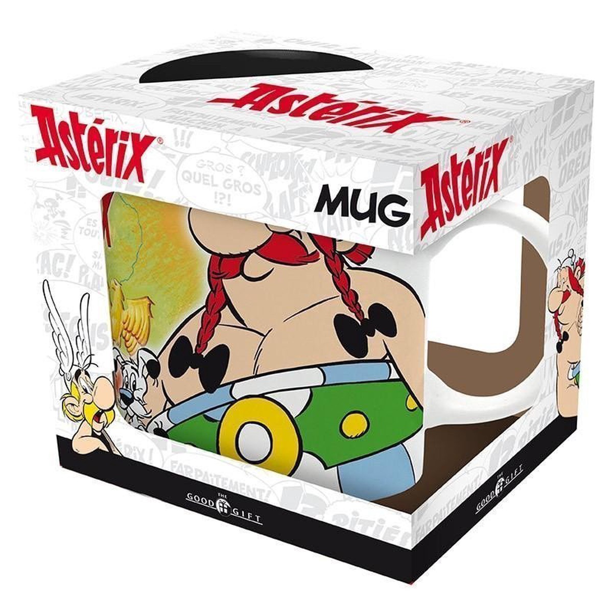 Asterix a Obelix Keramick hrnek 320 ml - Mapa a Obelix
