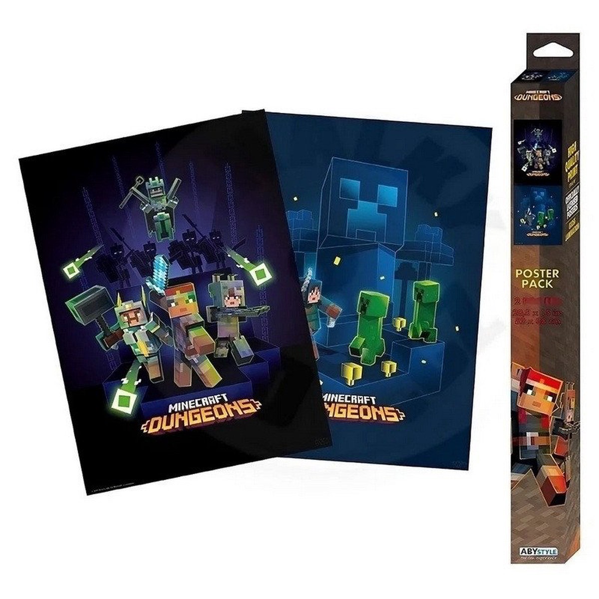 Minecraft Set Plakt: Dungeons 2 ks