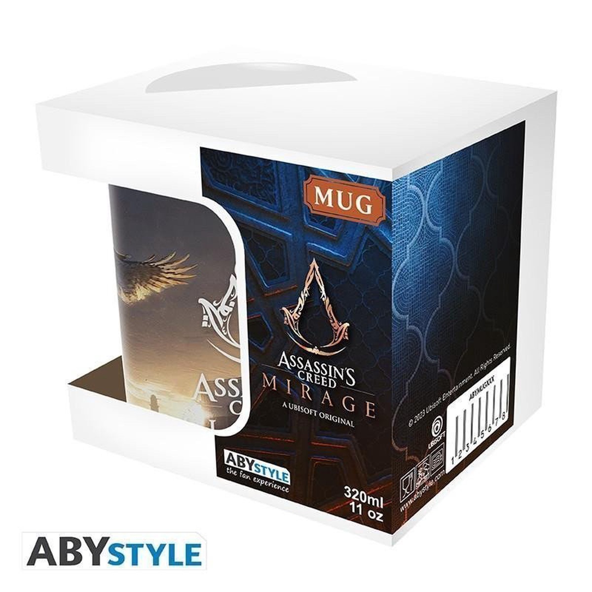 Assassins Creed Keramick hrnek 320 ml - Basim and eagle Mirage