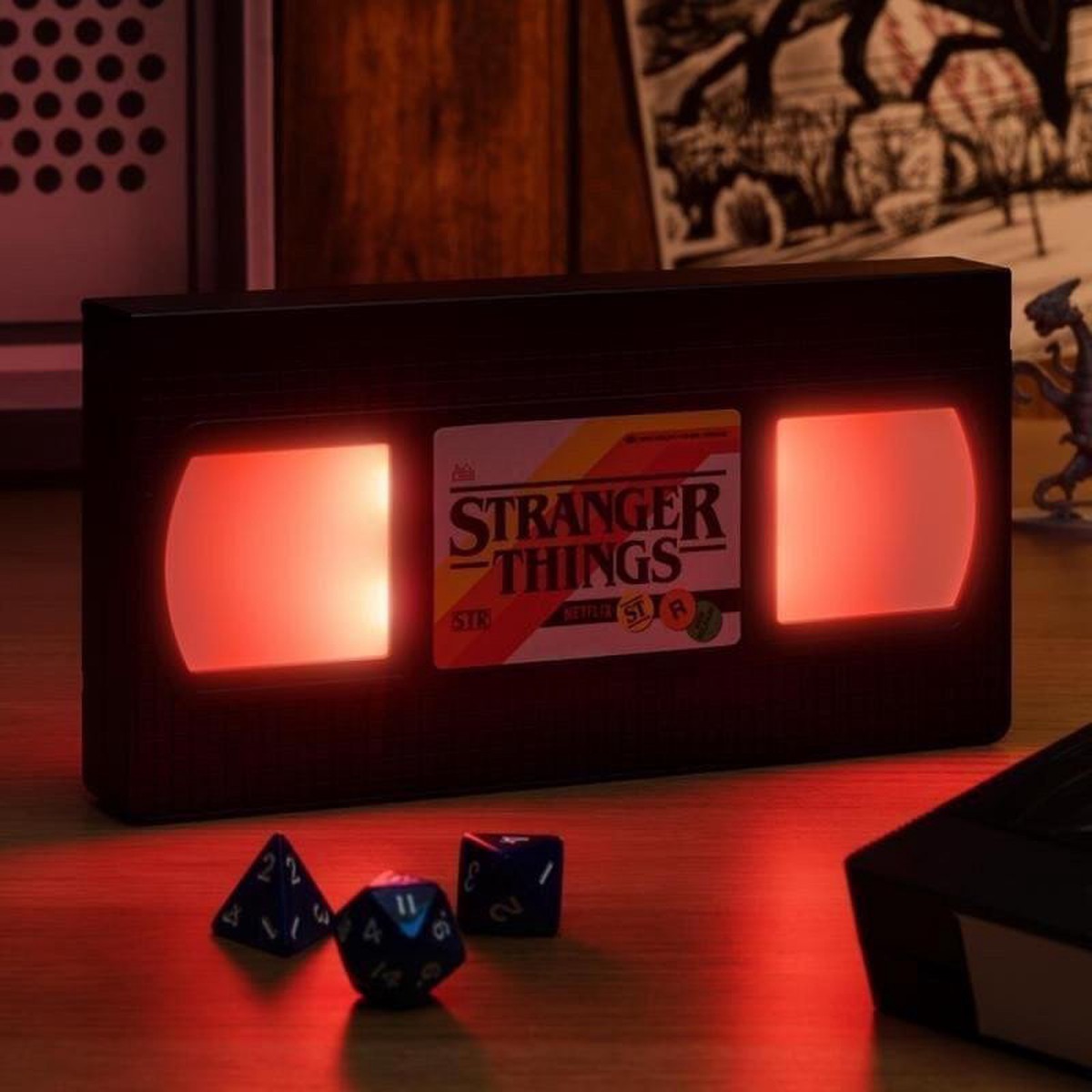 Svtlo Stranger Things VHS