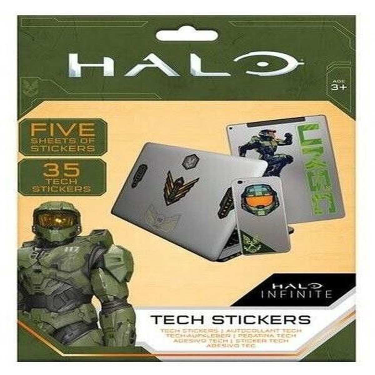 Technick samolepky Halo