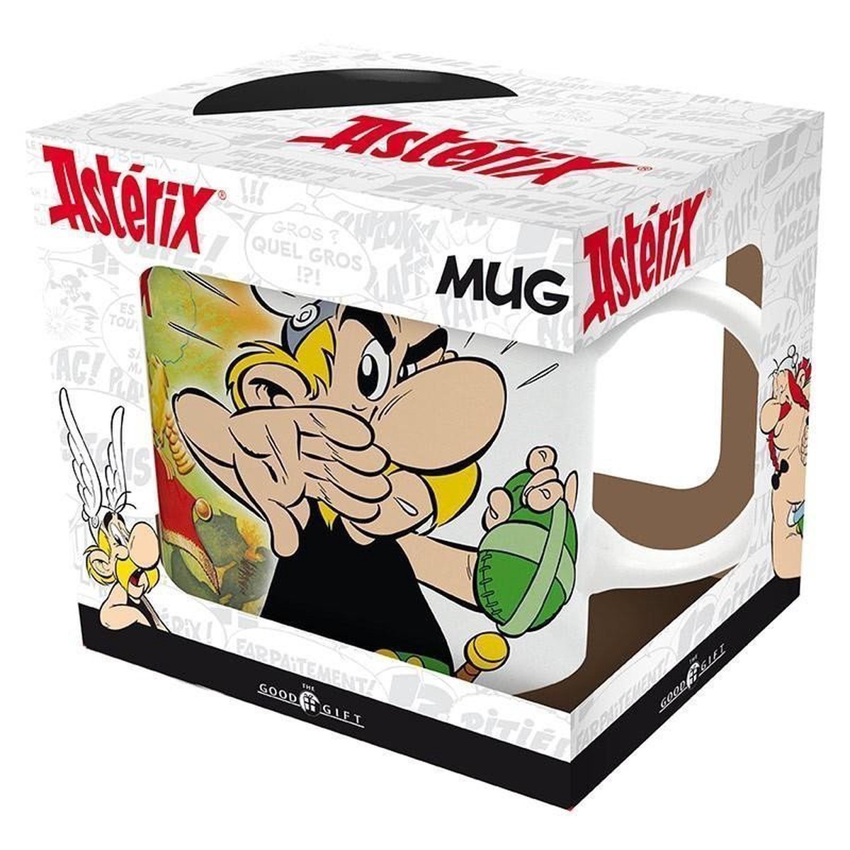 Asterix a Obelix Keramick hrnek 320 ml - Mapa a Asterix