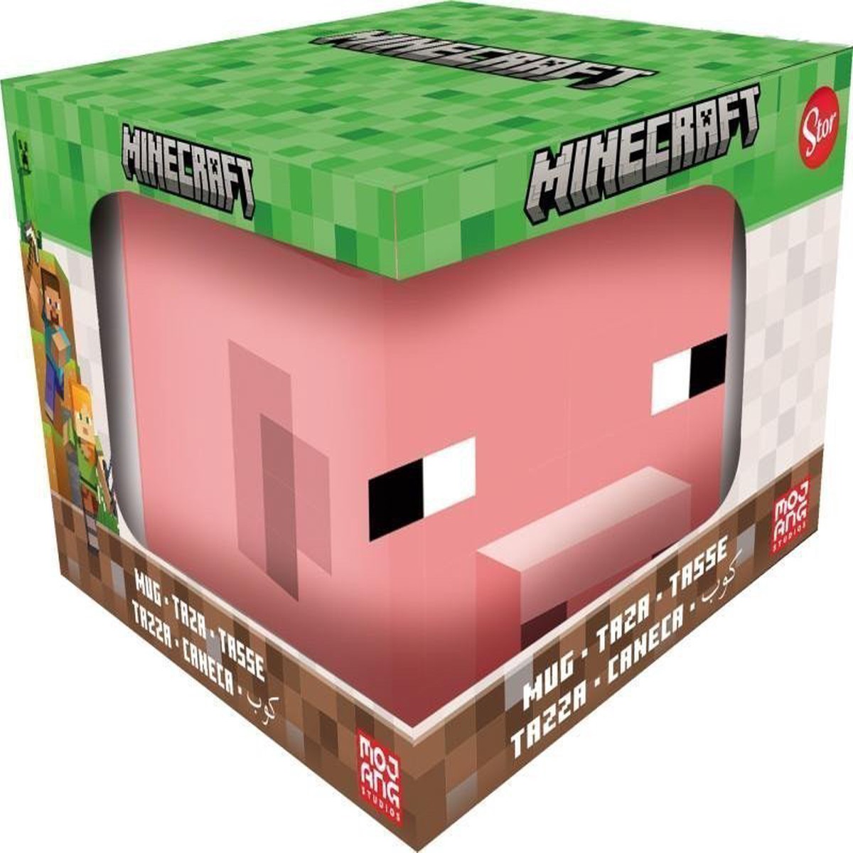 Minecraft 3D hrnek prastko
