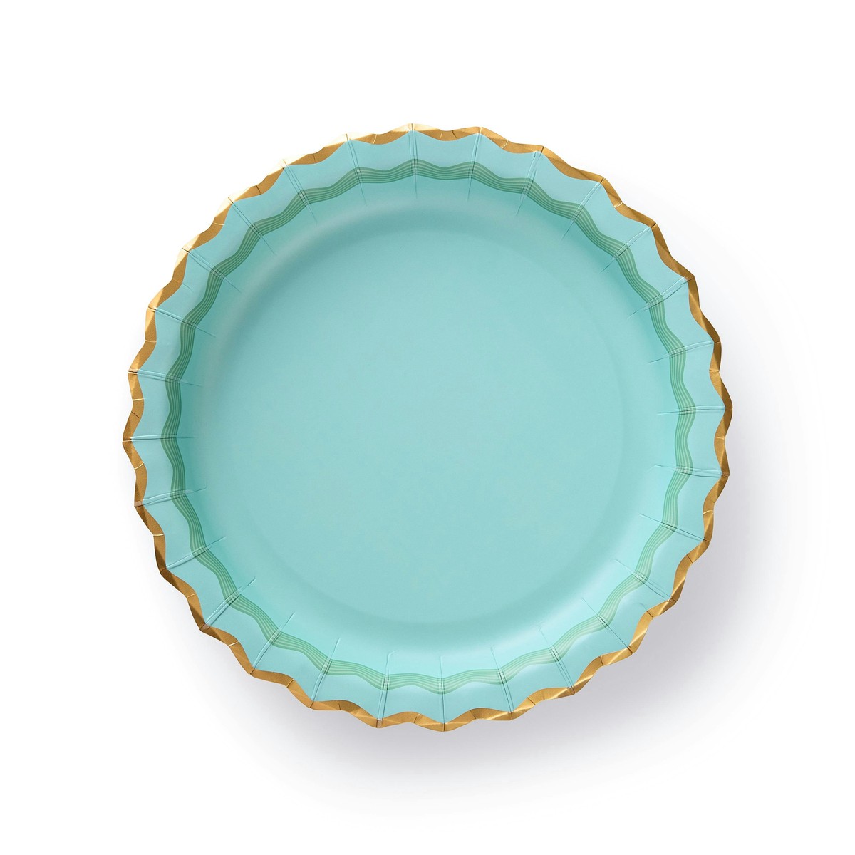 Rainbow Ric Rac Assorted Dinner Plates (10 count)