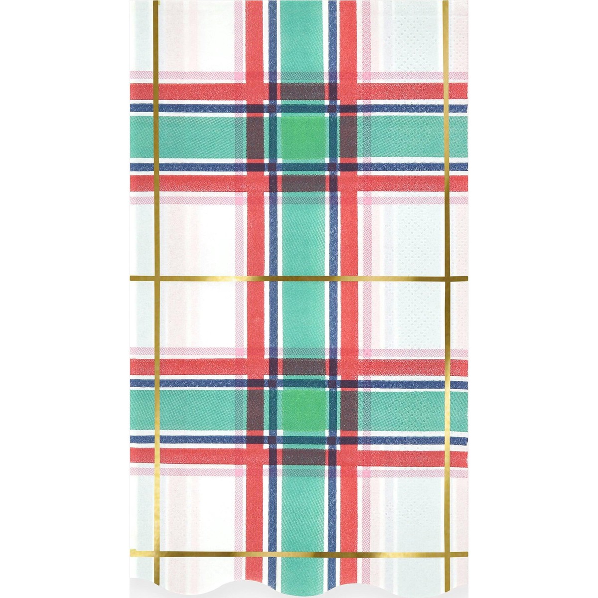 Plaid Guest Towels