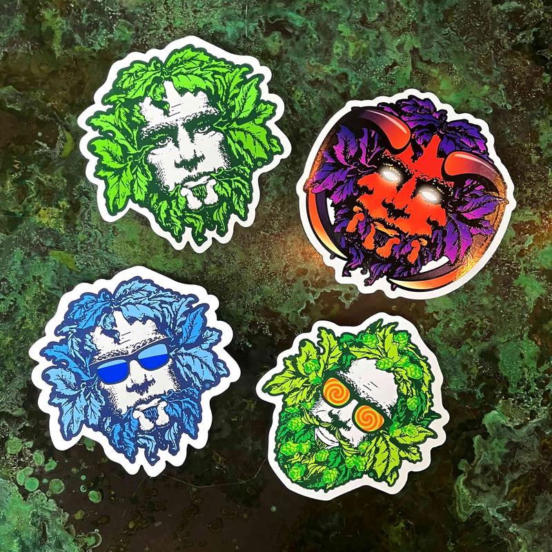 Face Logo Die-cut Stickers