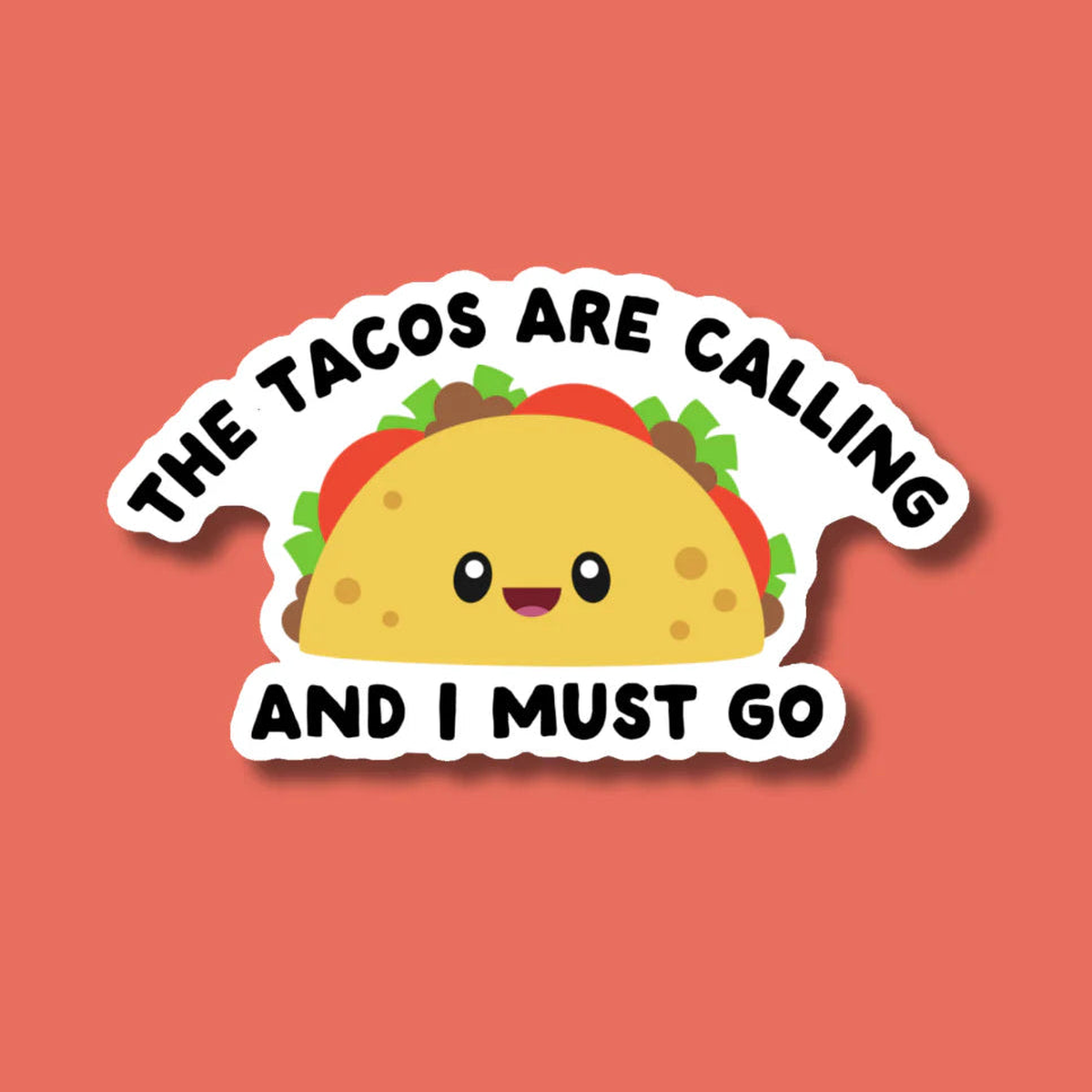 Tacos Are Calling Sticker | Indigo Maiden