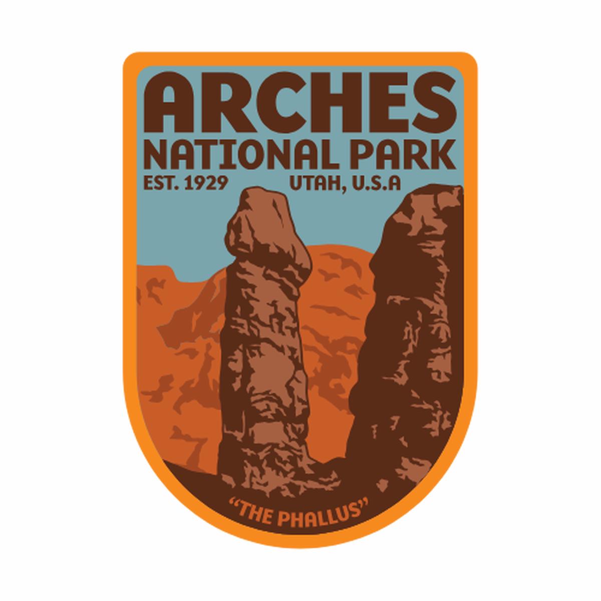 The Phallus Sticker