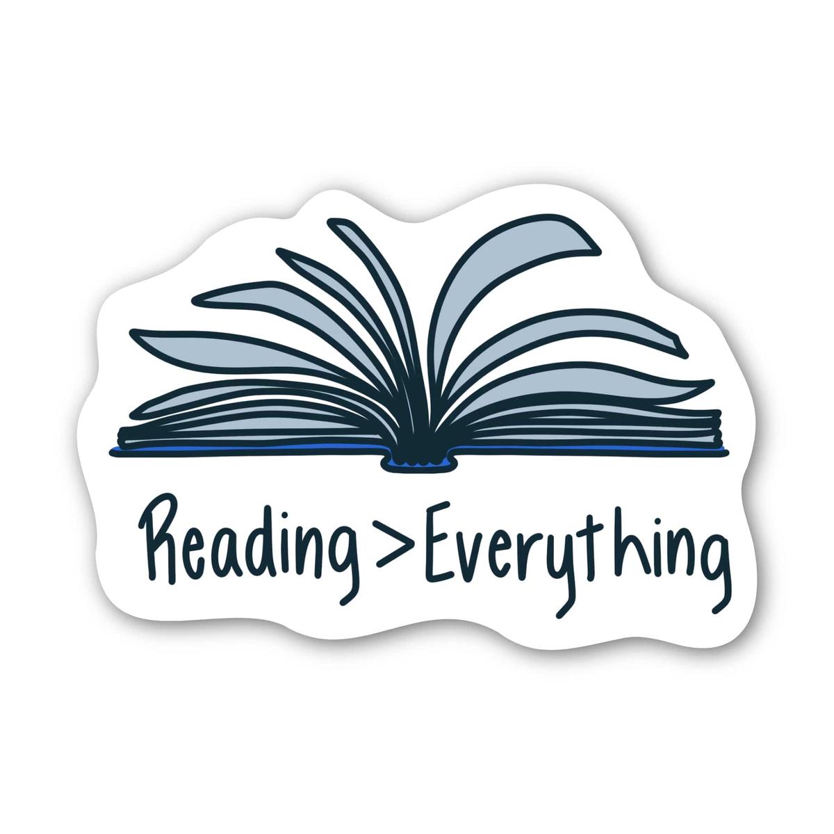 Reading > Everything Book Sticker