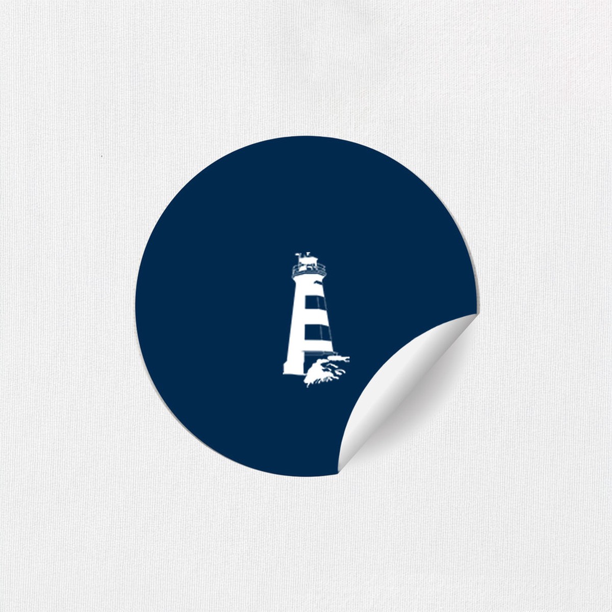 Madison Round Stickers