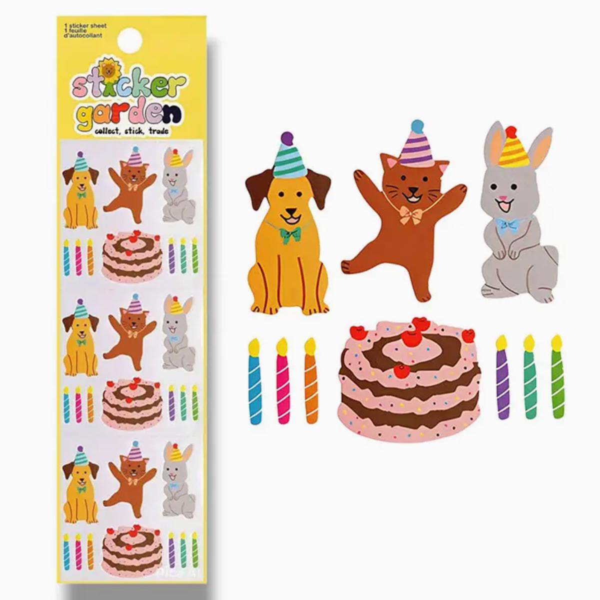 Pets Glossy Sticker Sheet
